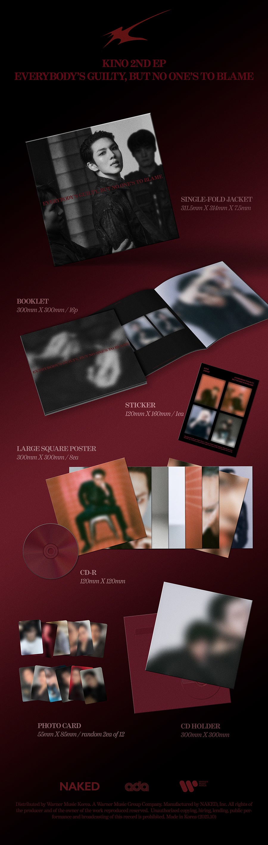 *PRE-ORDER* KINO - Everybody's Guilty, But No-One's To Blame