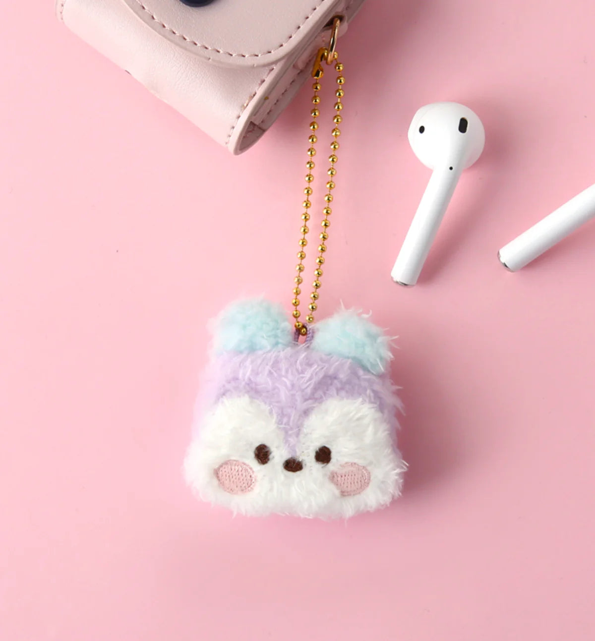 BTS - BT21 Minini Plush Face Keyring