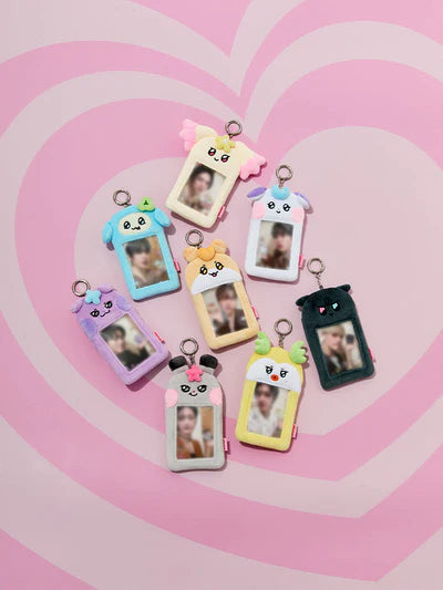 ATEEZ MIGHTEEZ フォトカードホルダー ユノ　新品　セット　完売 BBANGYA | ATEEZ - [MIGHTEEZ MD] Plush Photocard Holder Keyring