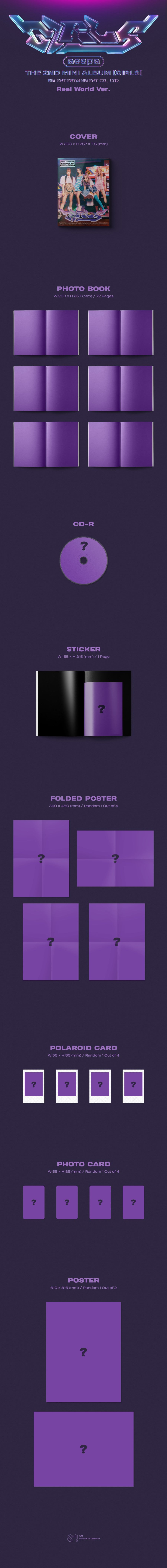 AESPA - Girls (2nd Mini Album)