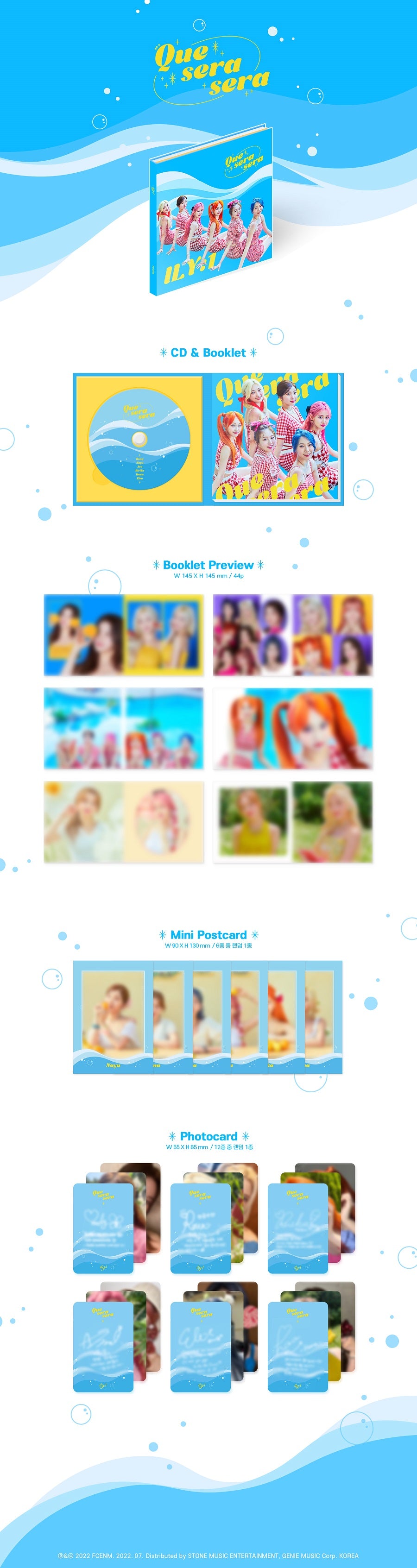 ILY:1 - Que Sera Sera (2nd Single Album)
