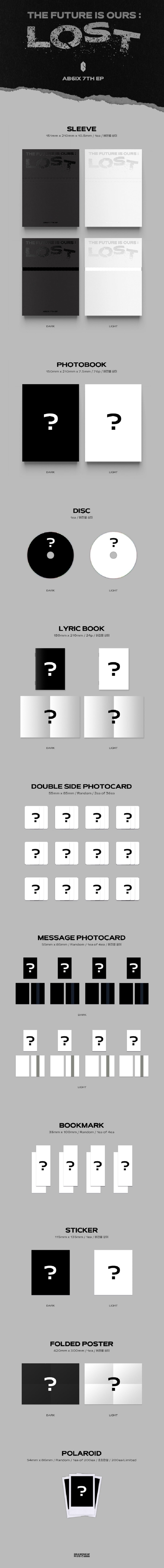 AB6IX - THE FUTURE IS OURS: LOST (7th Mini Album)