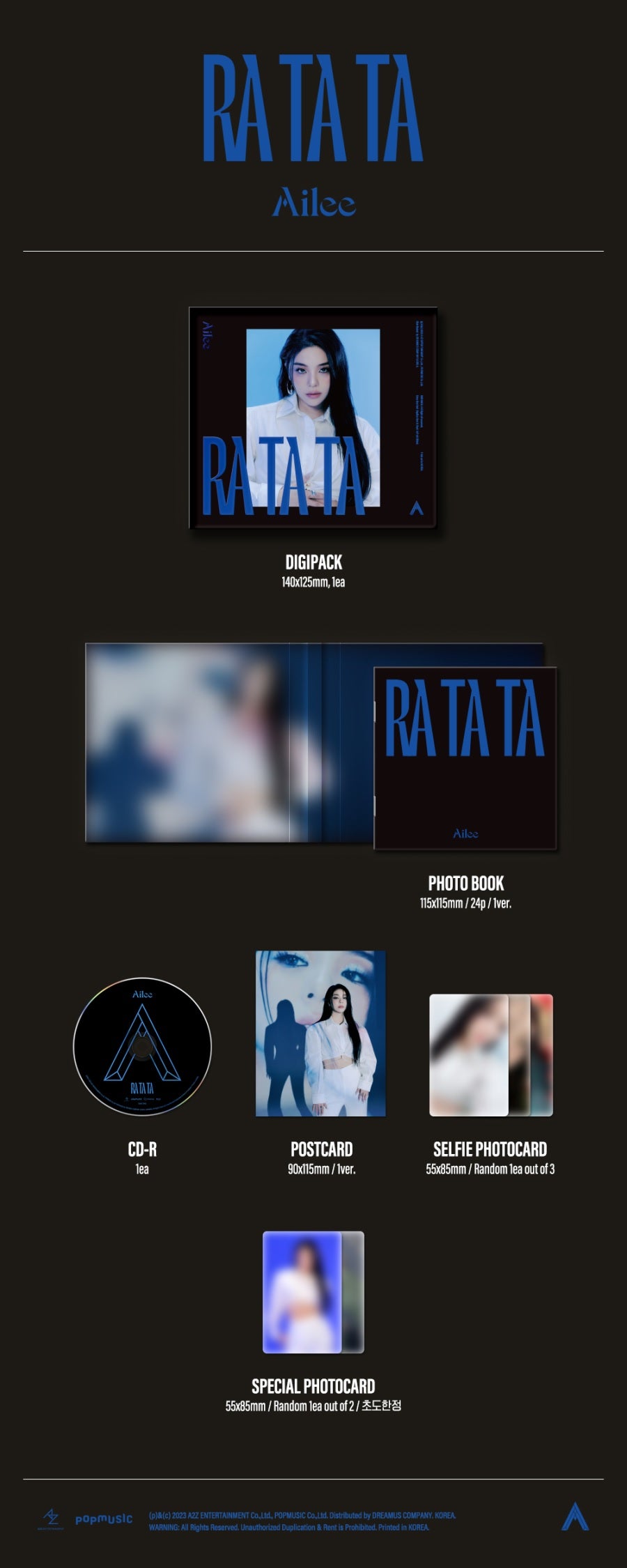 AILEE - RA TA TA (1st Single Album)