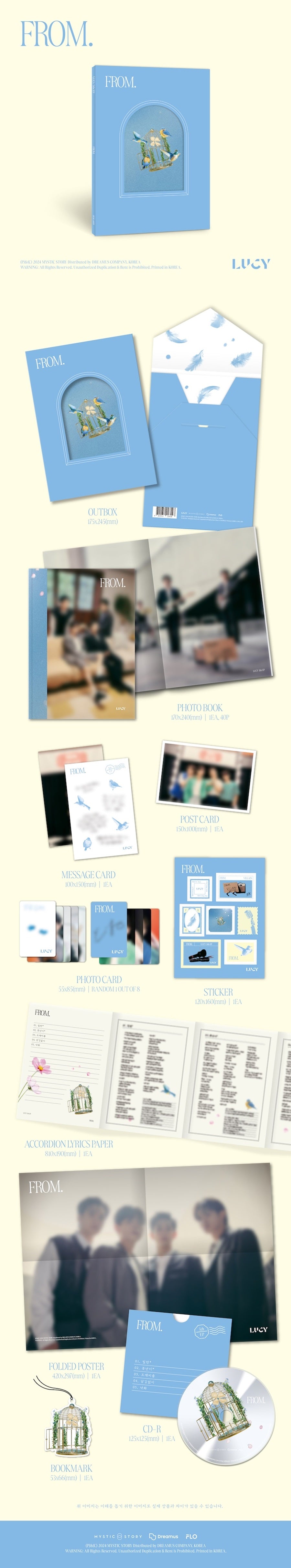 LUCY - FROM. (5th Mini Album)