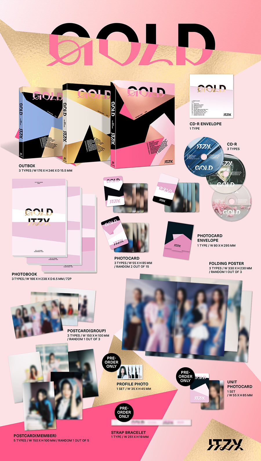 itzy-gold-9th-mini-album-album-standard-ver