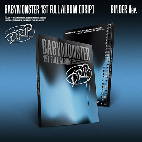 babymonster drip サイン入り　チキータ　ベビモン BINDER BBANGYA | BABYMONSTER - DRIP (1st Studio Album) [BINDER Ver.]