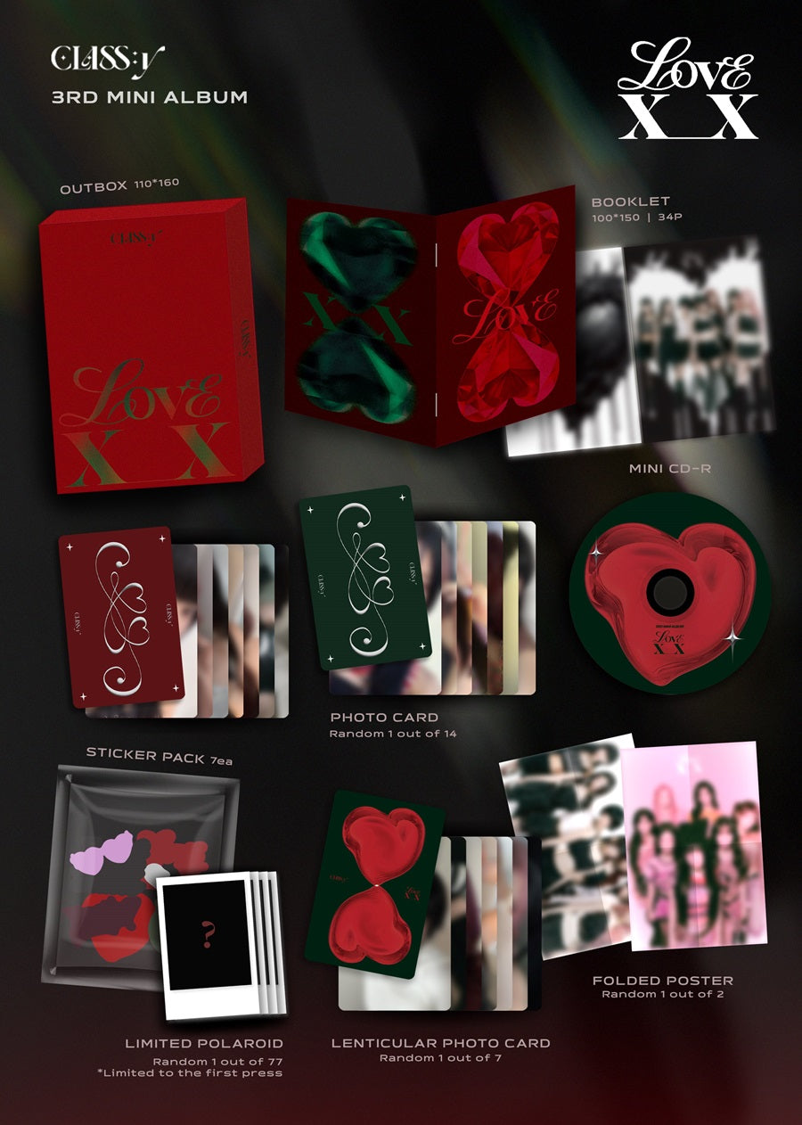 CLASS:Y - LOVE XX (3rd Mini Album)