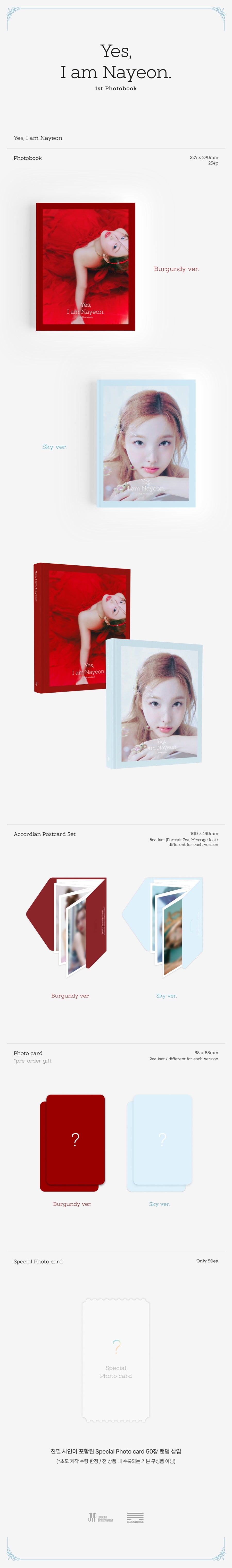 TWICE NAYEON - 'Yes, I Am Nayeon.' Photobook