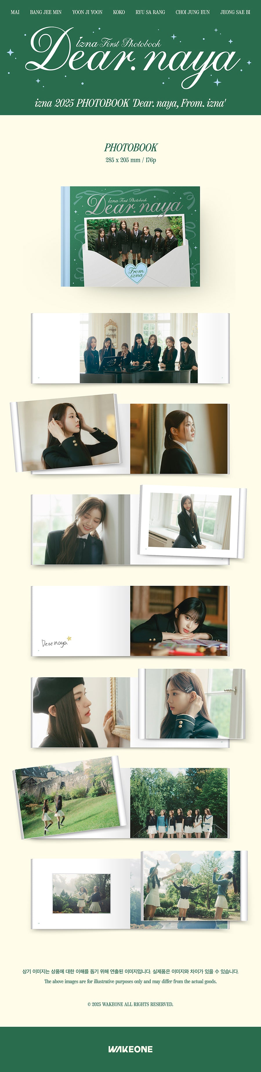 *PRE-ORDER* IZNA - 'Dear naya, From. izna' 2025 Photobook