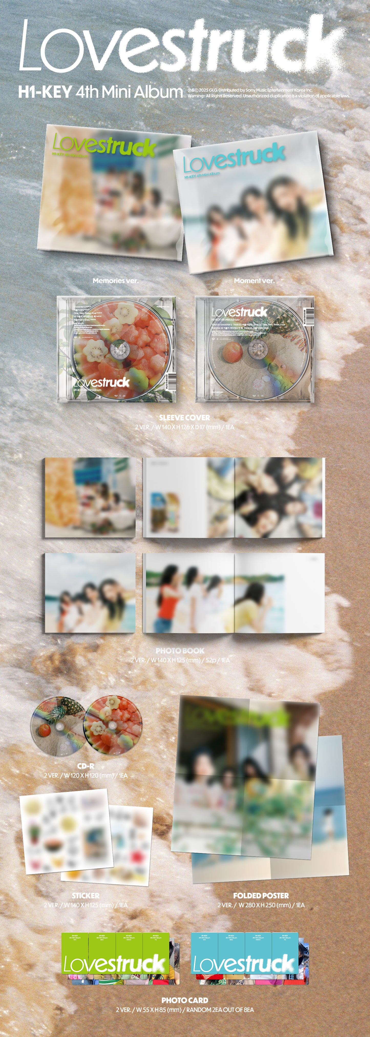 H1-KEY - Lovestruck (4th Mini Album)