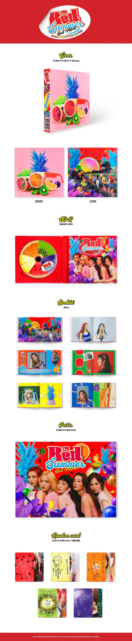 RED VELVET - THE RED SUMMER (Summer Special Mini Album)
