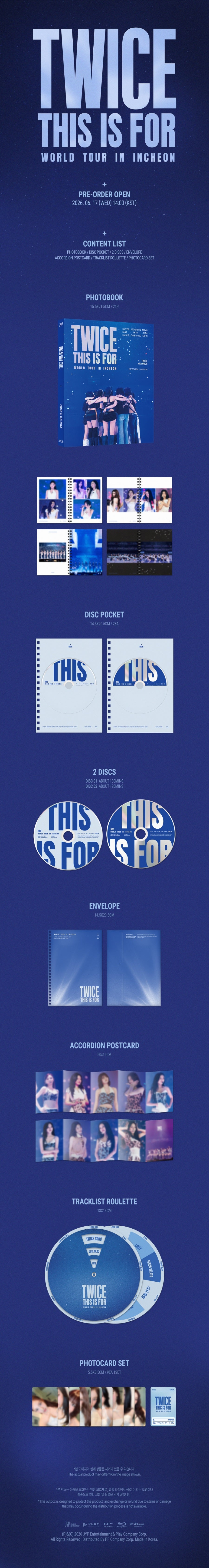 *PRE-ORDER* TWICE - 'This Is For' World Tour in Incheon Blu-Ray