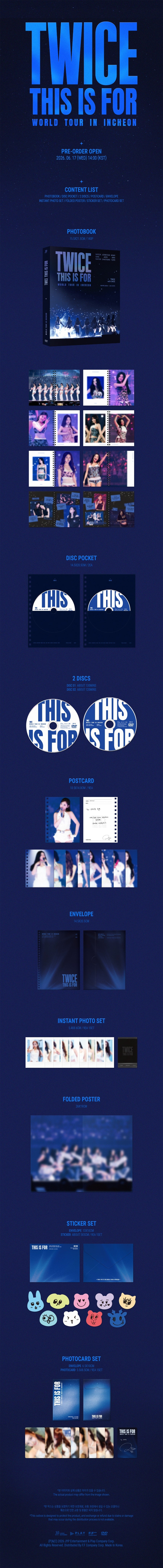 *PRE-ORDER* TWICE - 'This Is For' World Tour in Incheon DVD