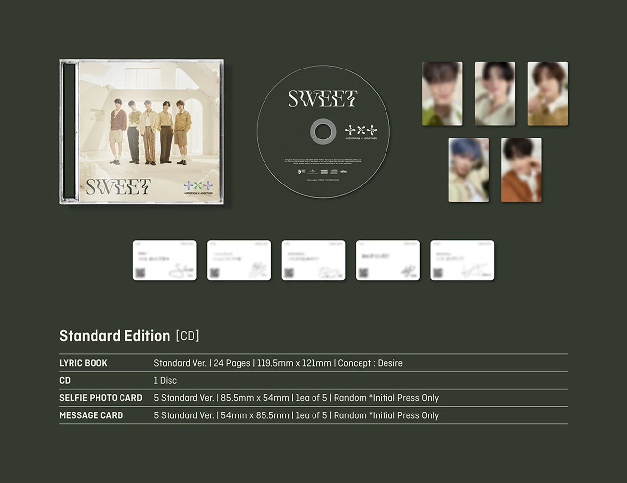 TOMORROW X TOGETHER (TXT) - Sweet