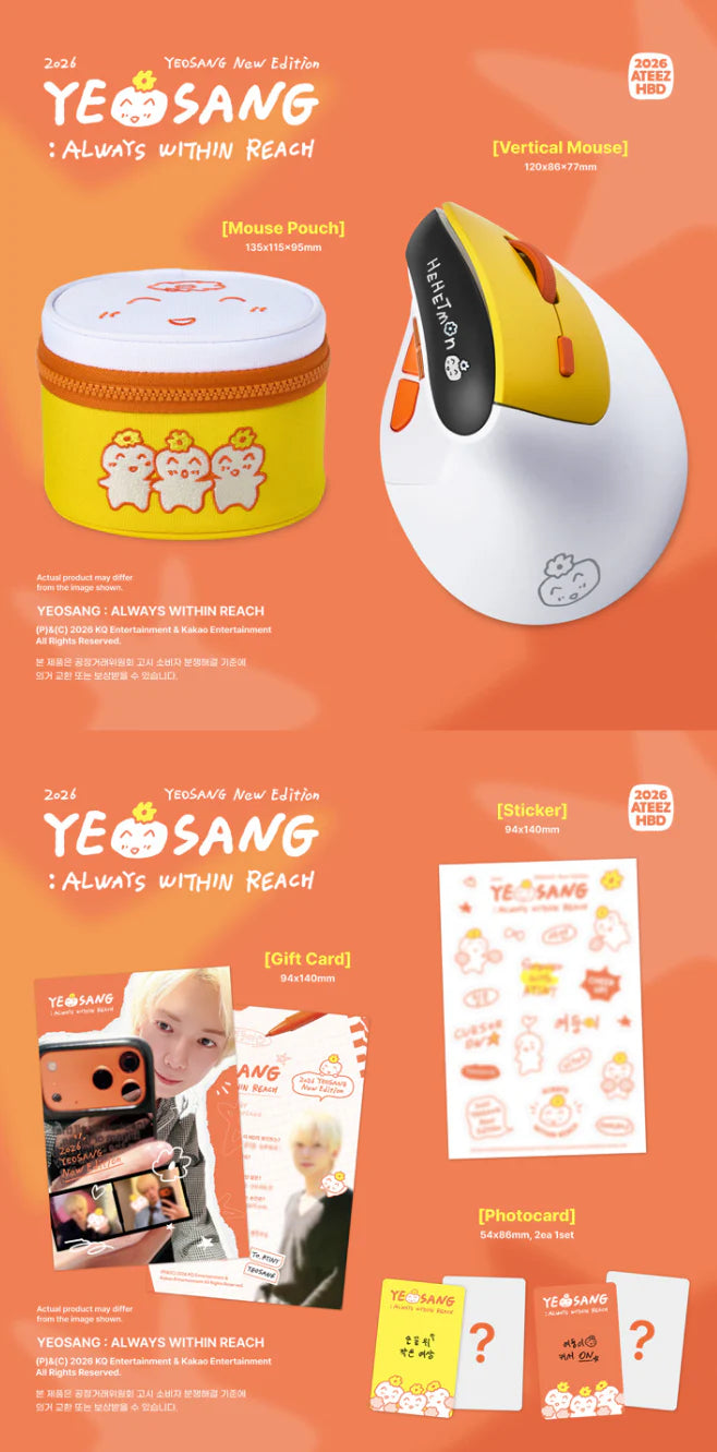 *PRE-ORDER* ATEEZ - YEOSANG : Always Within Reach