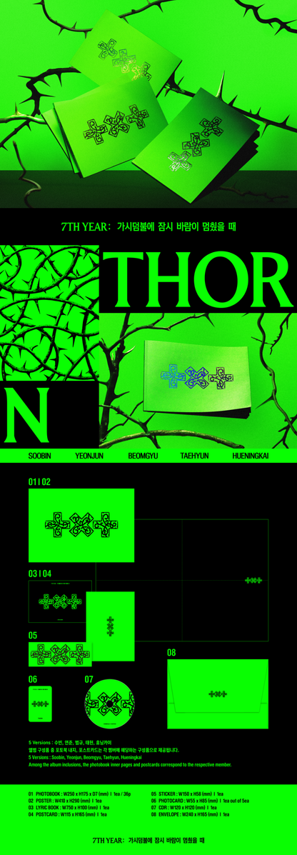 Tomorrow x Together (TXT) -  7th Year: A Moment of Stillness in the Thorns [Thorn Ver.]