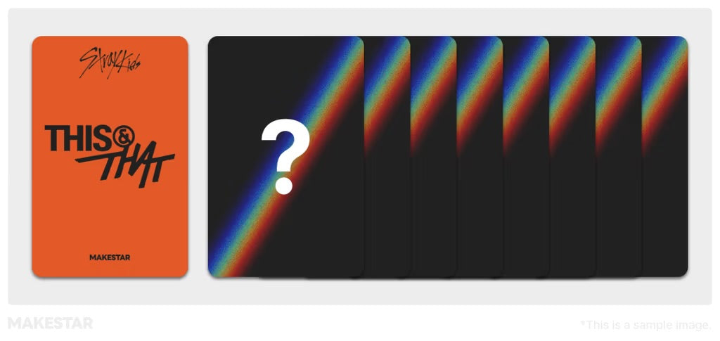 *PRE-ORDER* STRAY KIDS - THIS & THAT (This/That Ver.) + POB OPTION