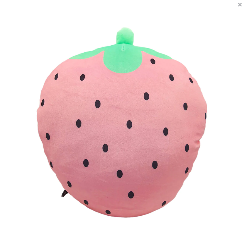 LINE FRIENDS OFFICIAL BT21 KOYA OVERSIZED STRAWBERRY FRUIT CUSHION (US Exclusive)