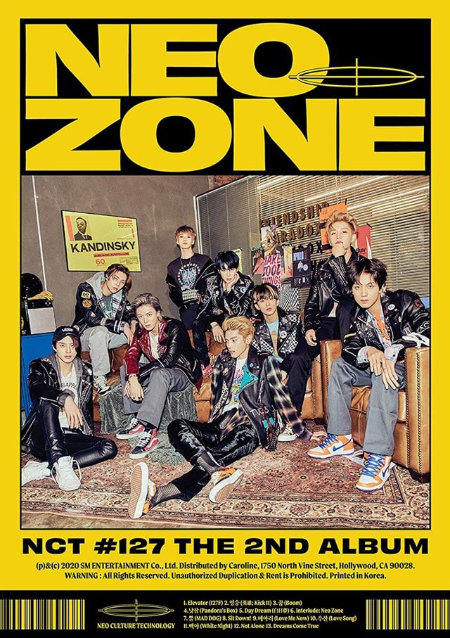 NCT 127 - NCT #127 NEO ZONE (2nd Studio Album)