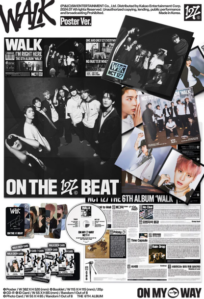NCT 127 - WALK [Poster Ver.]