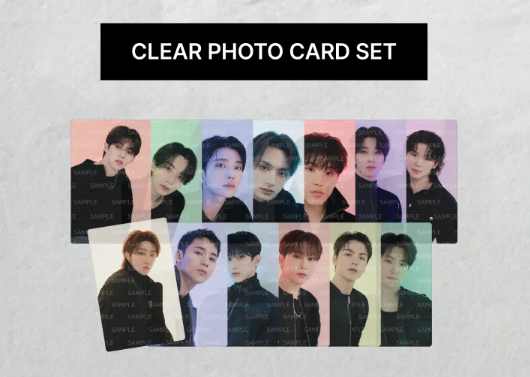 SEVENTEEN - 'FOLLOW' TOUR CLEAR PHOTO CARD SET