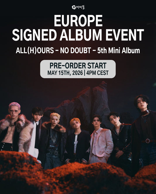 *PRE-ORDER* [LUCKY DRAW/SIGNED EUROPE EVENT] ALL(H)OURS - NO DOUBT (5th Mini Album)