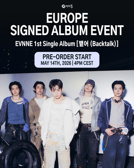 *PRE-ORDER* [LUCKY DRAW/SIGNED EUROPE EVENT] EVNNE - Backtalk (Photobook Ver.)