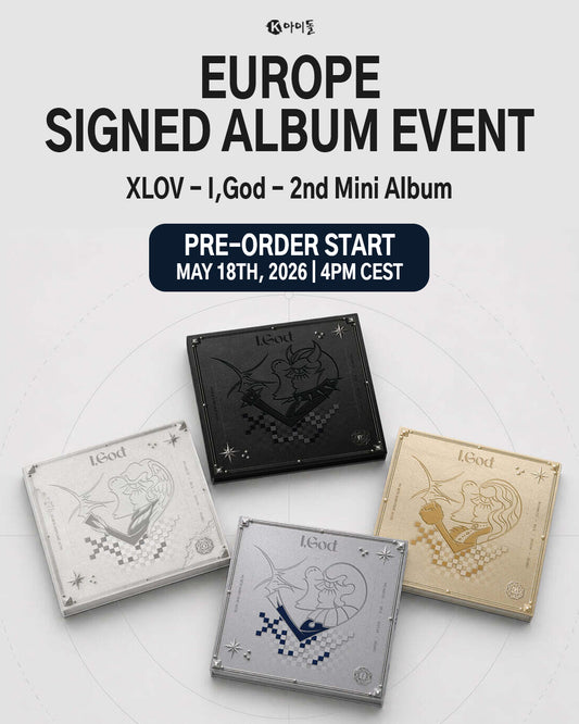 *PRE-ORDER* [LUCKY DRAW/SIGNED] XLOV - I, God (2nd Mini Album)
