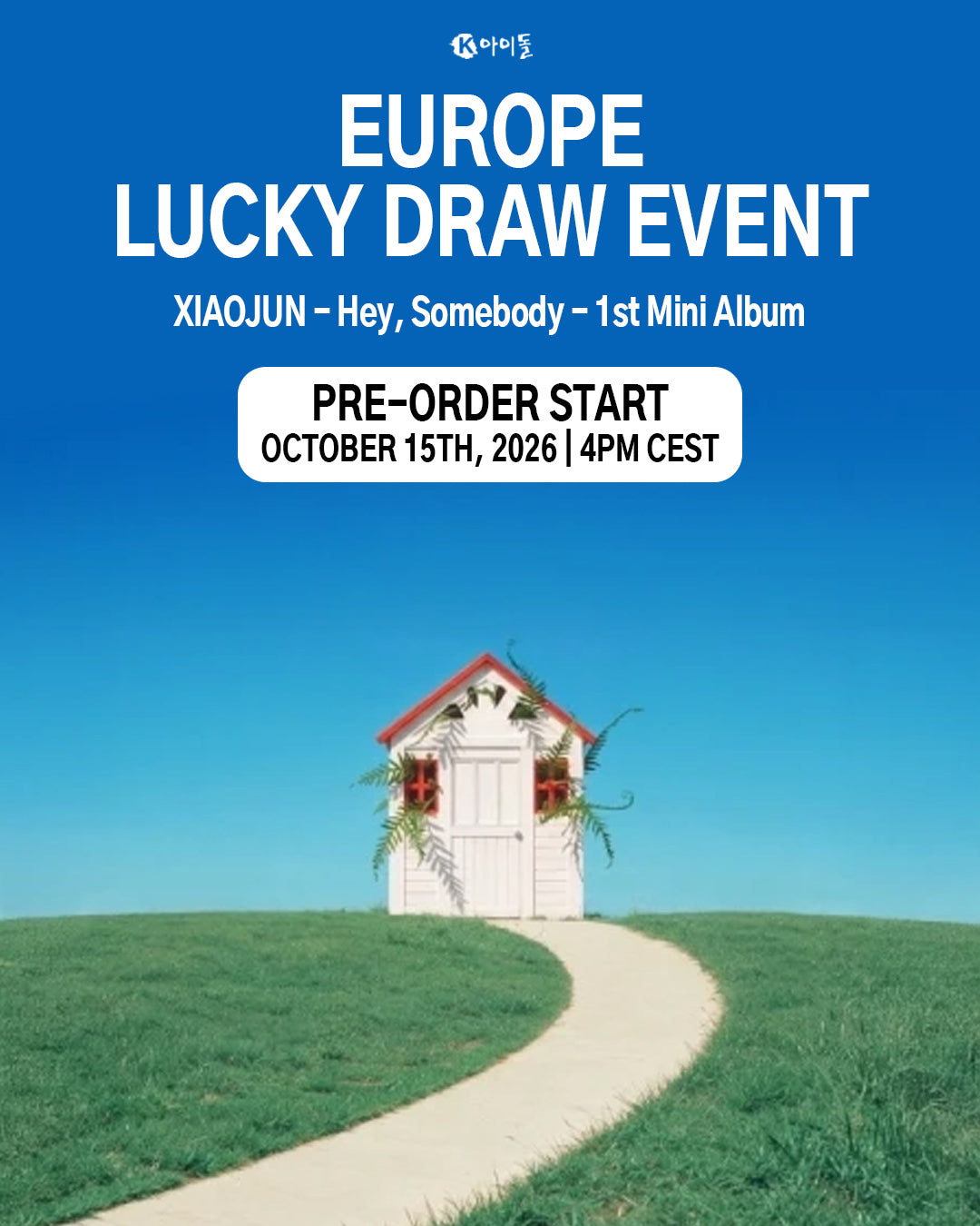 *PRE-ORDER* [EUROPE LUCKY DRAW/SIGNED] NCT XIAOJUN - Hey, Somebody [Photobook Ver.]