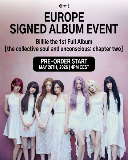 *PRE-ORDER* [LUCKY DRAW/SIGNED] BILLLIE - The Collective Soul and Unconscious: Chapter Two