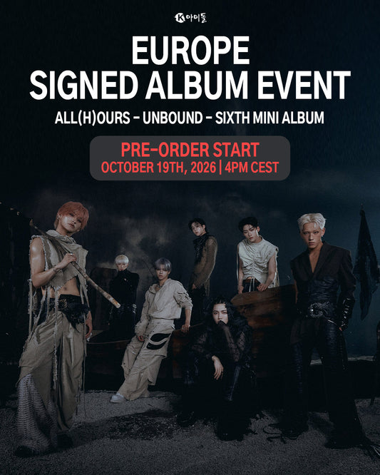 *PRE-ORDER* [EUROPE LUCKY DRAW/SIGNED] ALL(H)OURS - Unbound