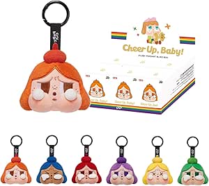 POP MART - Crybaby 'Cheer Up, Baby!' Series Plush Pendant Keyring Blind Box