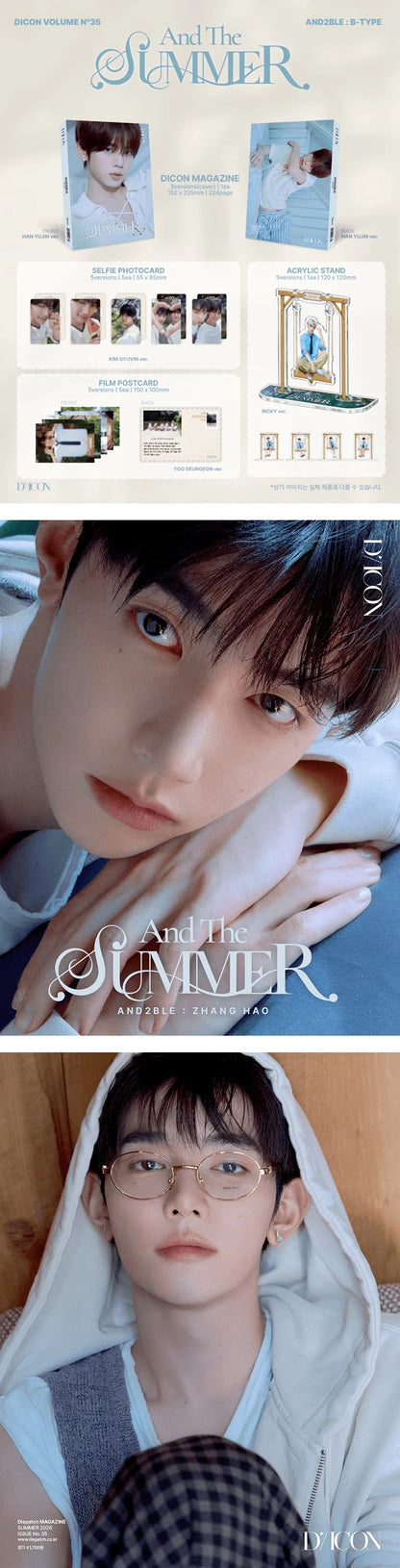 *PRE-ORDER* AND2BLE - DICON - [AND THE SUMMER] VOLUME N°35 B Type