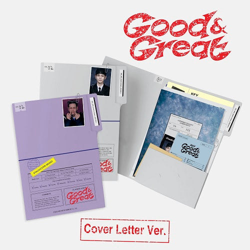 SHINEE KEY - Good & Great (2nd Mini Album) [Cover Letter Ver.]