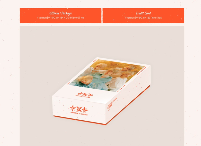 TXT (TOMORROW X TOGETHER) - minisode 3: TOMORROW (6th Mini Album) [KiT Ver.]