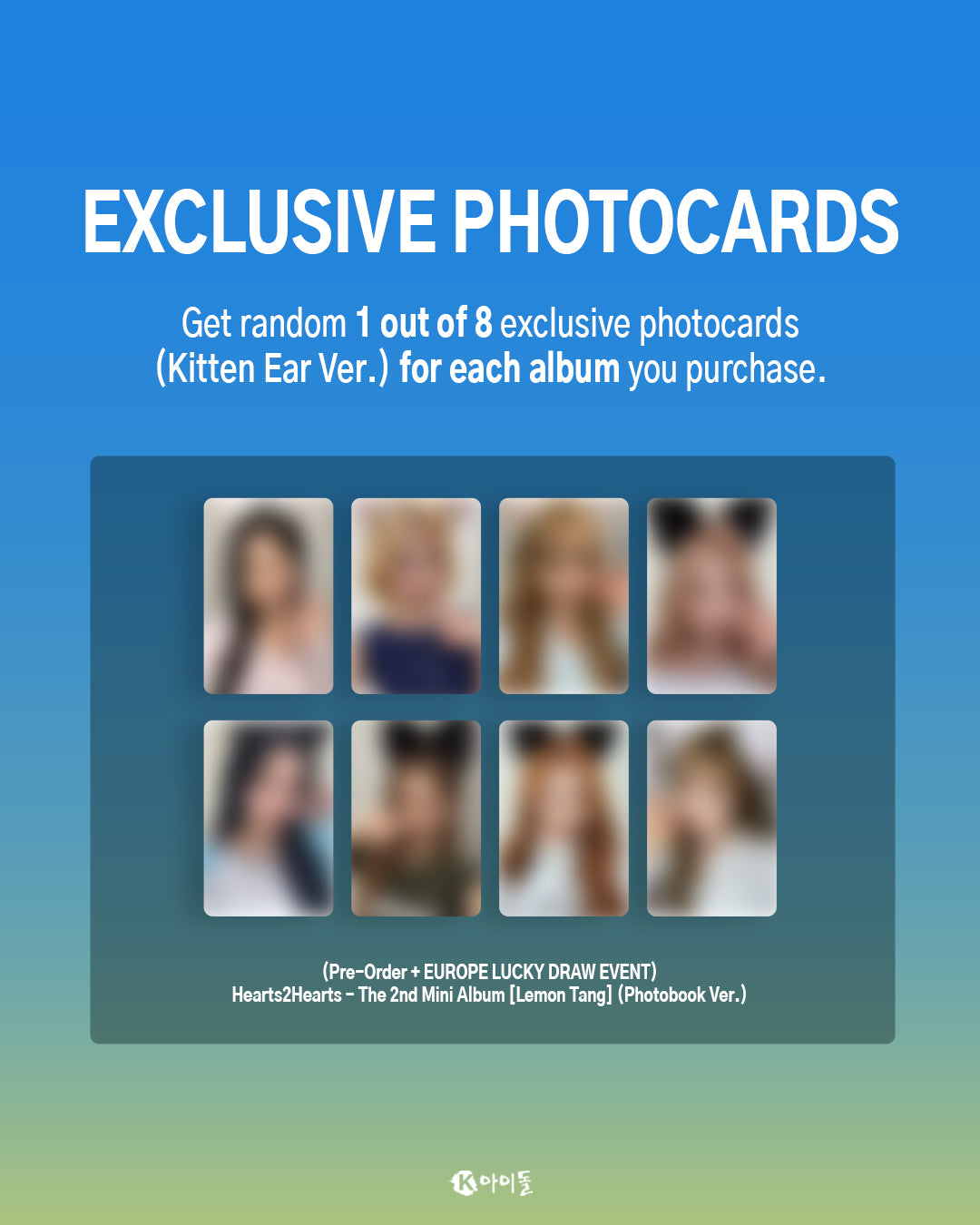 *PRE-ORDER* [EUROPE LUCKY DRAW/SIGNED EVENT] HEARTS2HEARTS - LEMON TANG (2nd Mini Album) [Photobook Ver.]