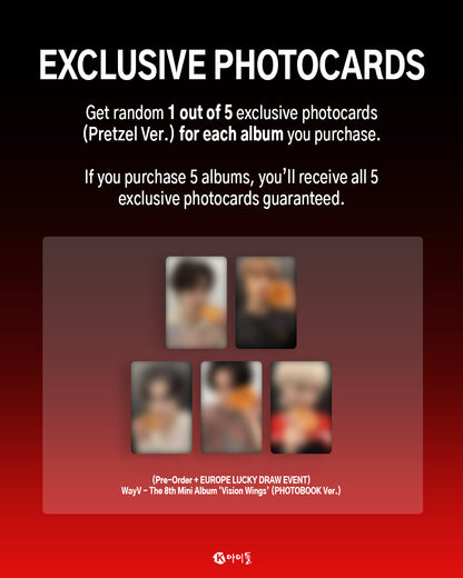 *PRE-ORDER* [EUROPE LUCKY DRAW/SIGNED EVENT] WAYV - Vision Wings [8th Mini Album]