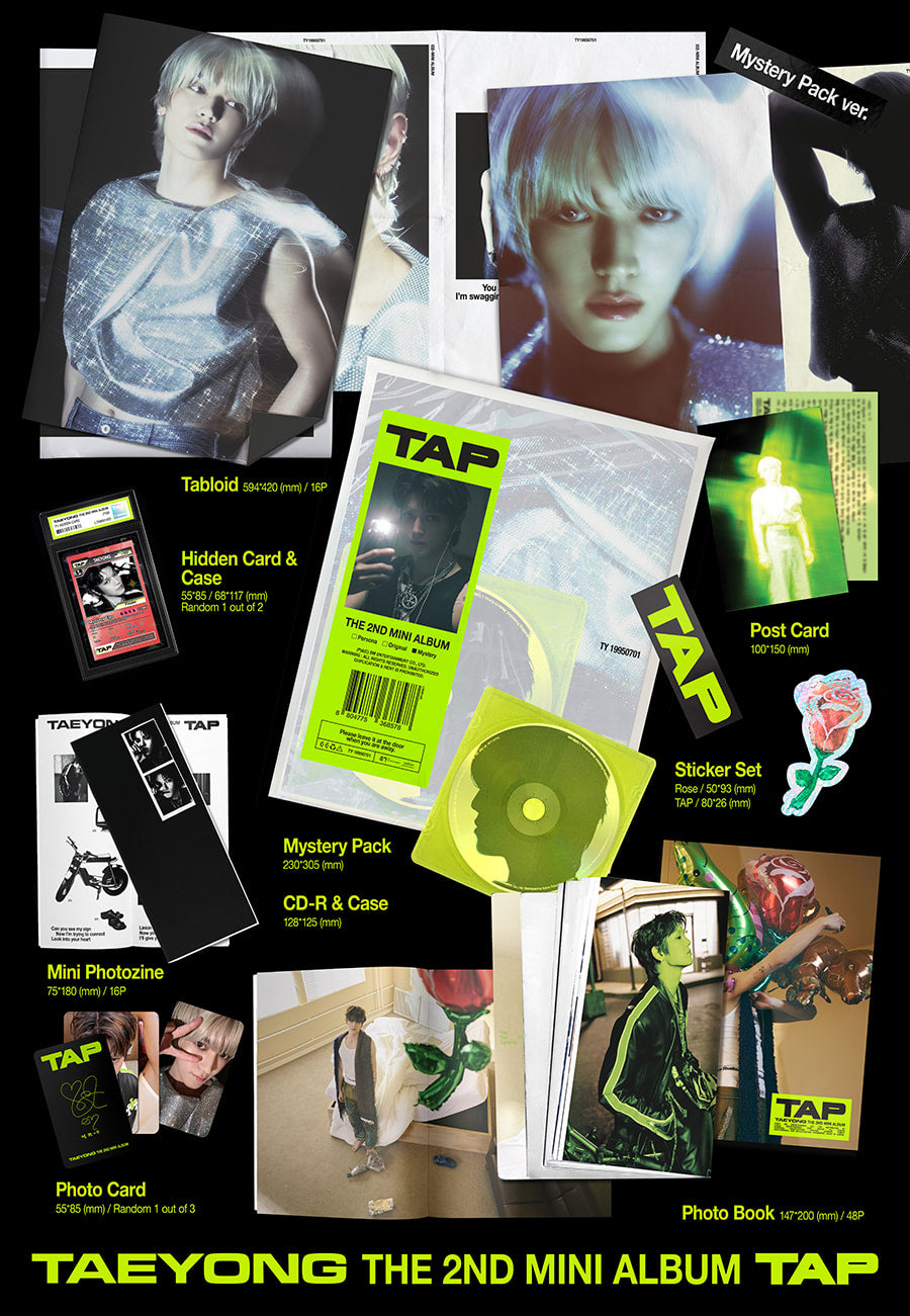 NCT TAEYONG - TAP (2nd Mini Album) [Mystery Pack Ver.]