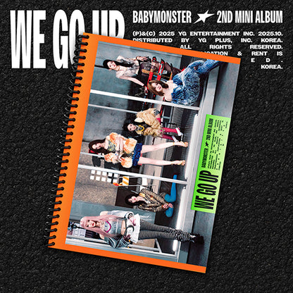 *PRE-ORDER* BABYMONSTER - We Go Up (2nd Mini Album) [GO Ver.]