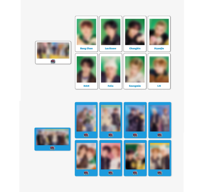 STRAY KIDS - Fan Connecting Japan 2024 'SKZ TOY WORLD': Photocard Set (9ea)