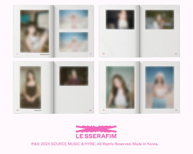 LE SSERAFIM - 'ON-OFF' 22-23 FILM PHOTOBOOK