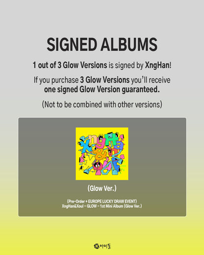 *PRE-ORDER* [LUCKY DRAW/SIGNED] XNGHAN & XOUL - GLOW