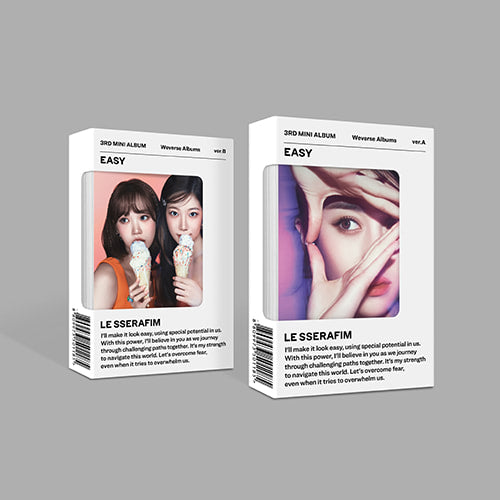 LE SSERAFIM - EASY (3rd Mini Album) [Weverse Ver.]