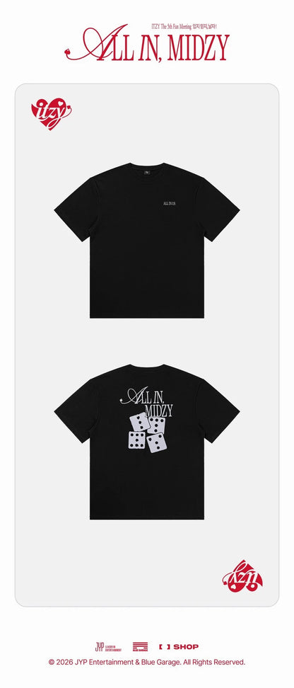 *PRE-ORDER* ITZY - [ALL IN, MIDZY | 5th Fan Meeting] T-Shirt