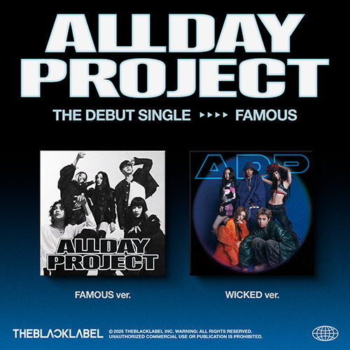 *PRE-ORDER* ALL DAY PROJECT - FAMOUS (1st Single Album)