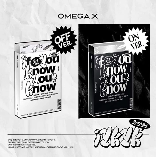 OMEGA X - iykyk (3rd Mini Album)