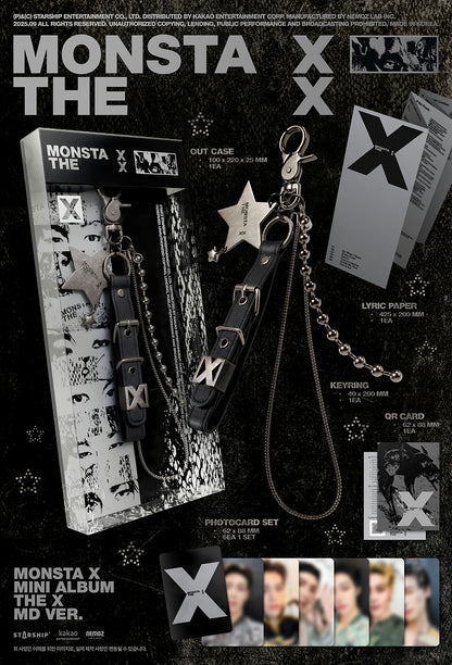 *PRE-ORDER* MONSTA X - THE X (Mini Album) [MD Ver.]