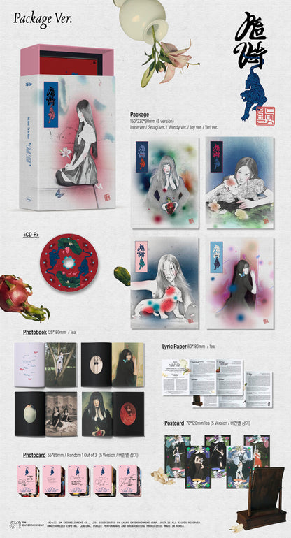 RED VELVET - Chill Kill (3rd Studio Album) [Package Ver.]
