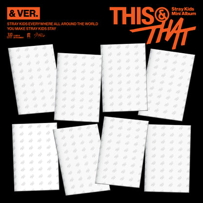 *PRE-ORDER* STRAY KIDS - THIS & THAT (& Ver.) + POB OPTION