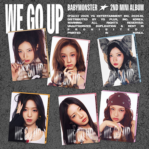 *PRE-ORDER* BABYMONSTER - We Go Up (2nd Mini Album) [Pattern Ver.]